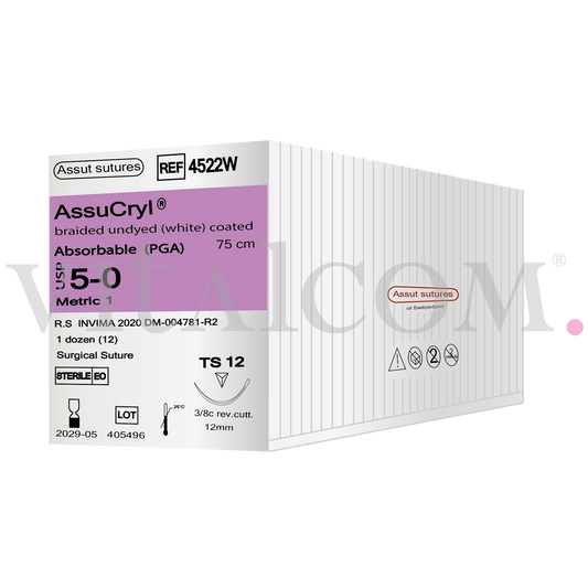 AssuCryl 5/0 TS-12 75cm